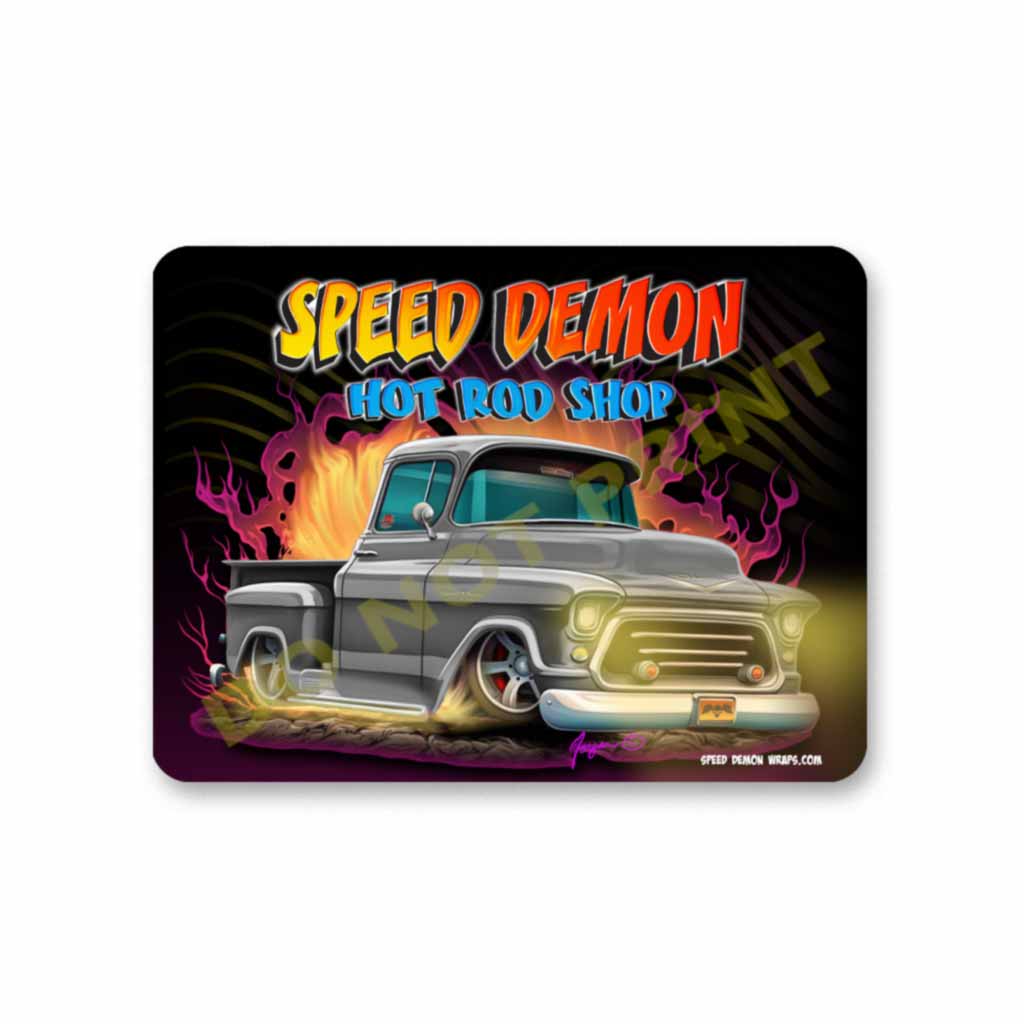 Personalized 1957 Chevy Garage Sign