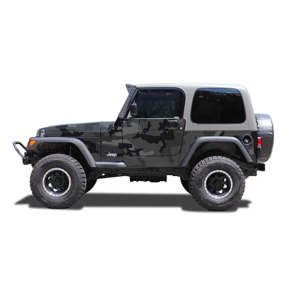 Urban Camo - Trail Armor Skin For Jeep Wrangler TJ
