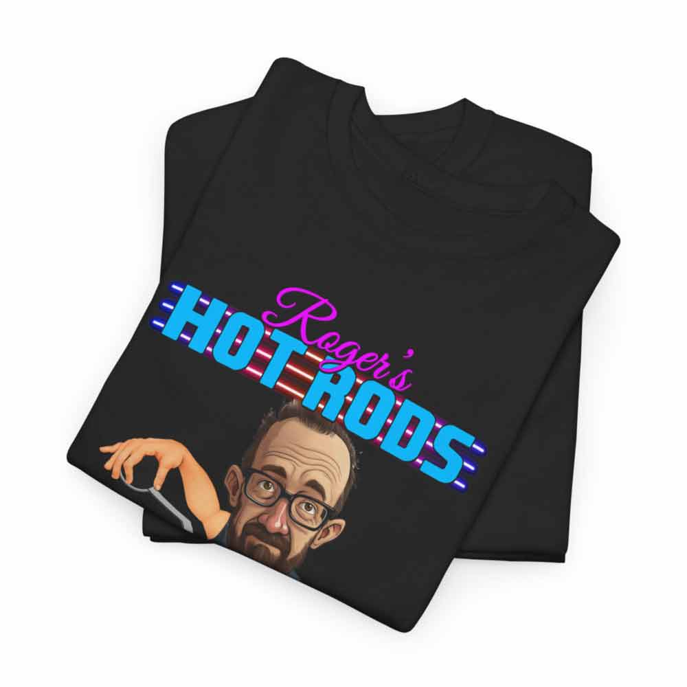 Personalized 1957 Chevy Bel Air Car Caricature T-Shirt from Photo