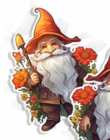 Artistic Orange Gnome 37001 MIRR