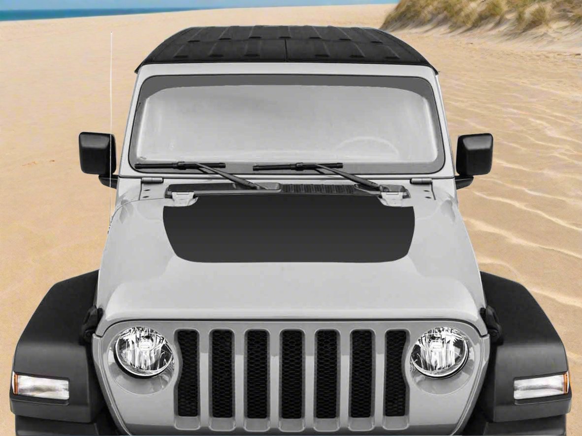 Jeep Wrangler Hood Decal 2018-2025