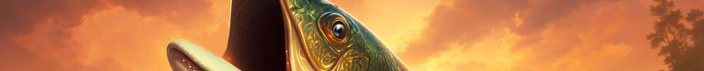 Largemouth Bass Sunset On The River Cornhole Wrap close up