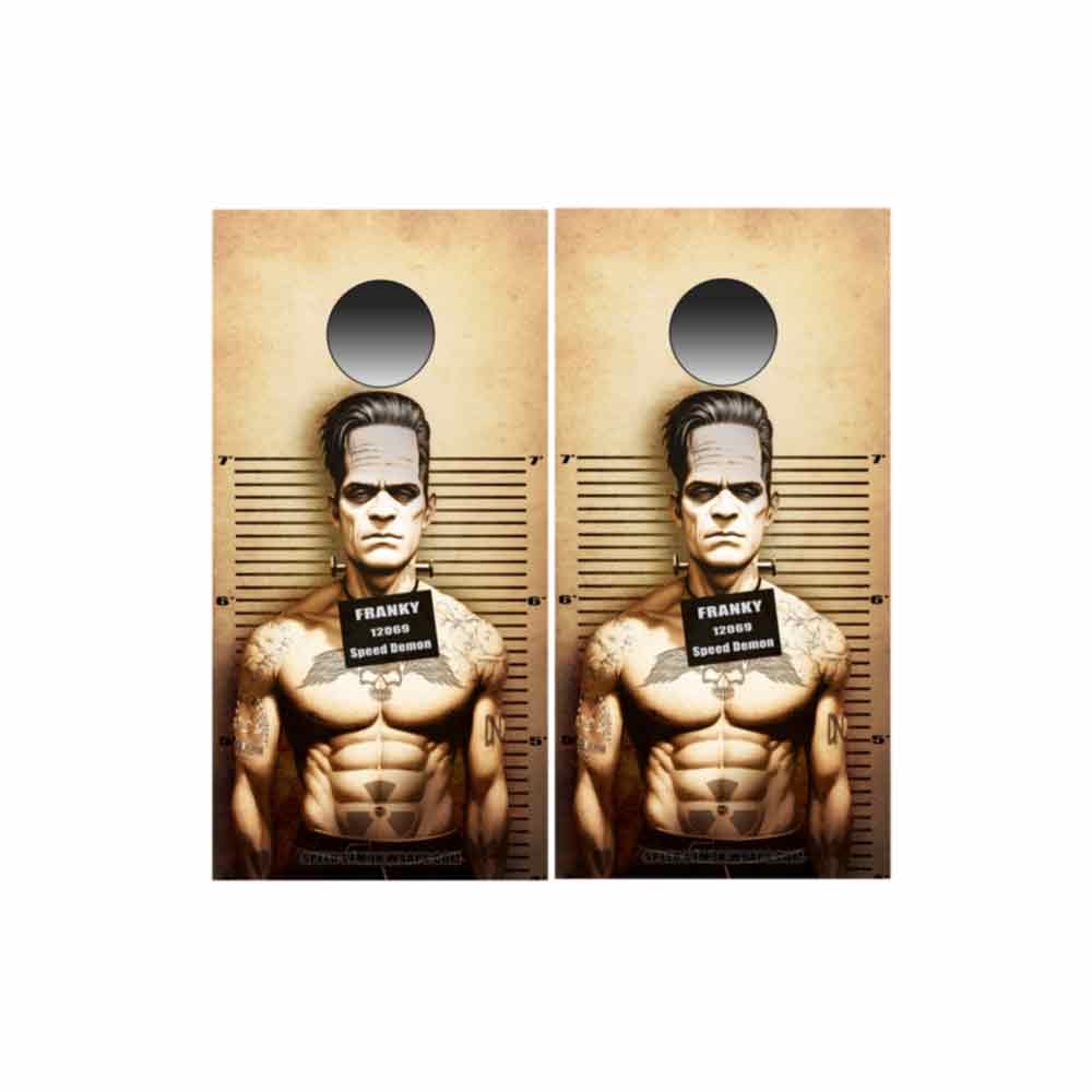 Mug Shot Of Frankenstein