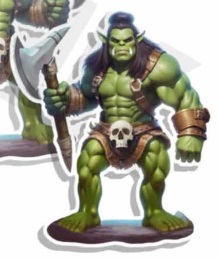 Orc Barbarian Left Decals