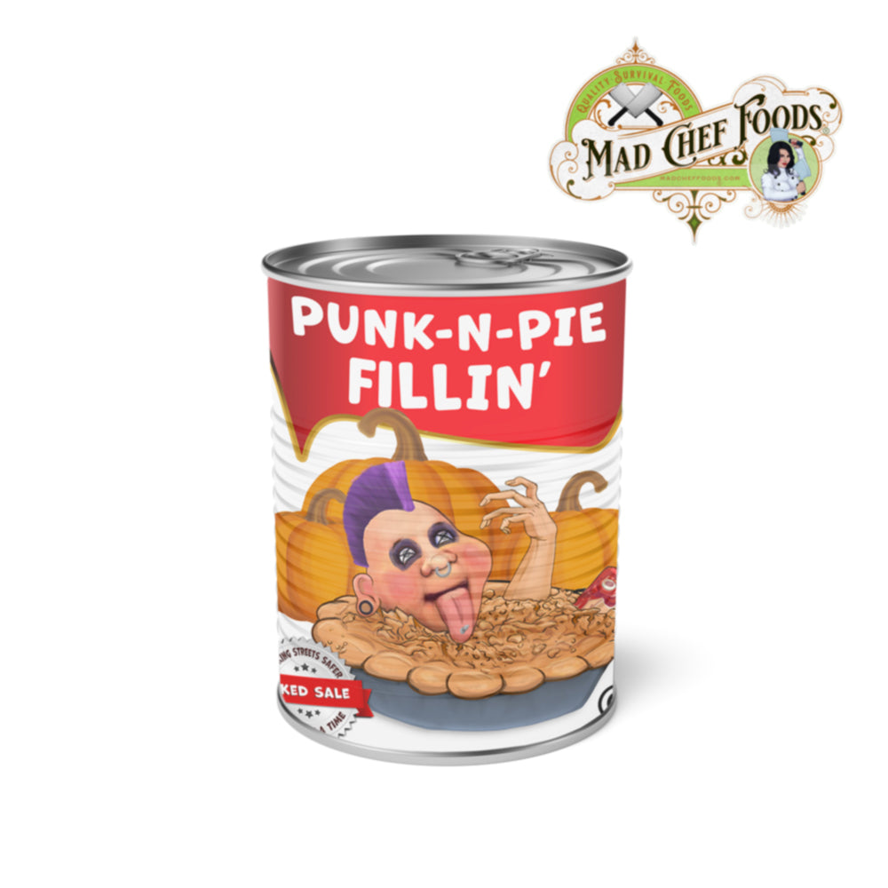Punk N Pie Fillin Funny Prank Soup Can Labels Gag Gift