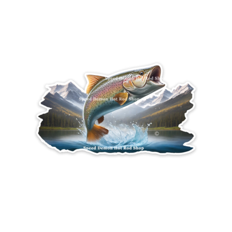 Rainbow Trout RV Mural