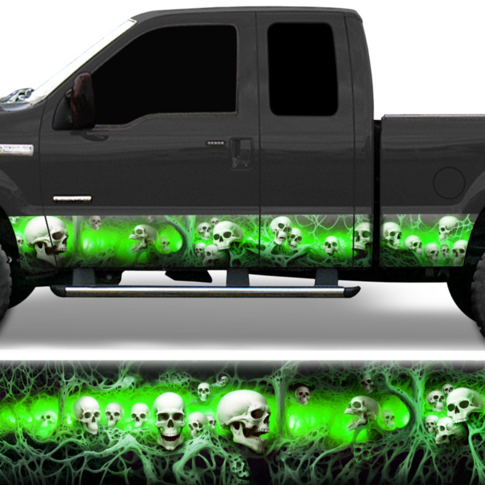 Sinister Skulls - Rocker Pannel Wraps