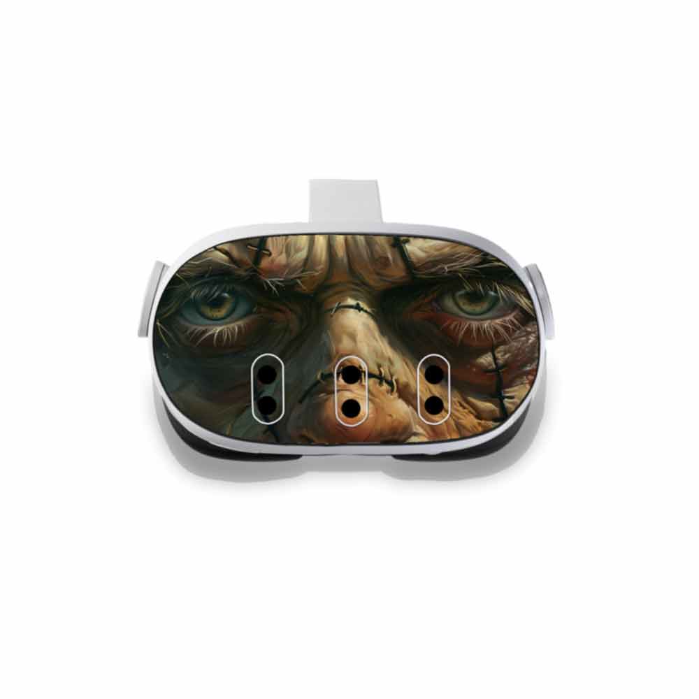 Undead Zombie Eyes Meta Quest 3 Skin Wraps