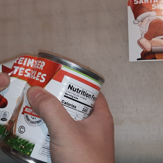 Funny Prank Soup Can Label Installation
