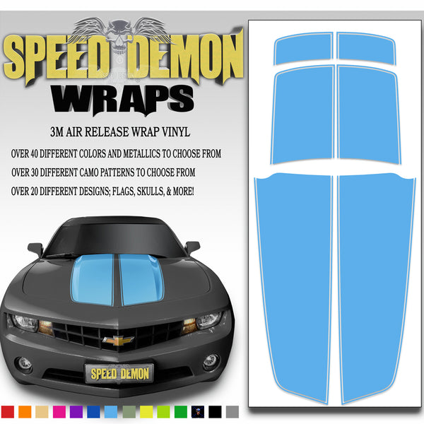 Camaro Stripe Baby Blue