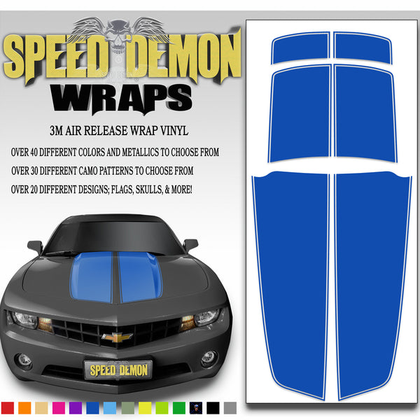Camaro Stripes Blue