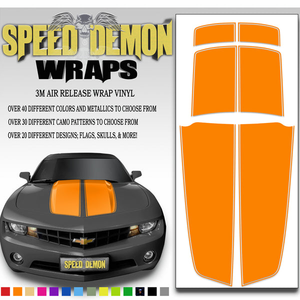 Camaro Stripes Orange
