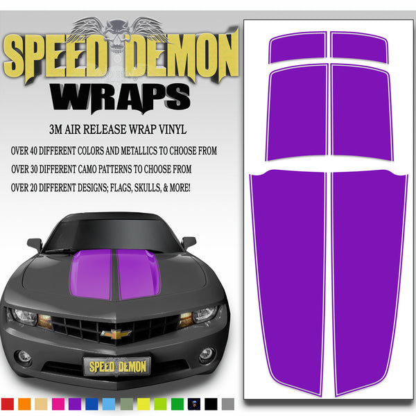 Camaro Stripes Purple