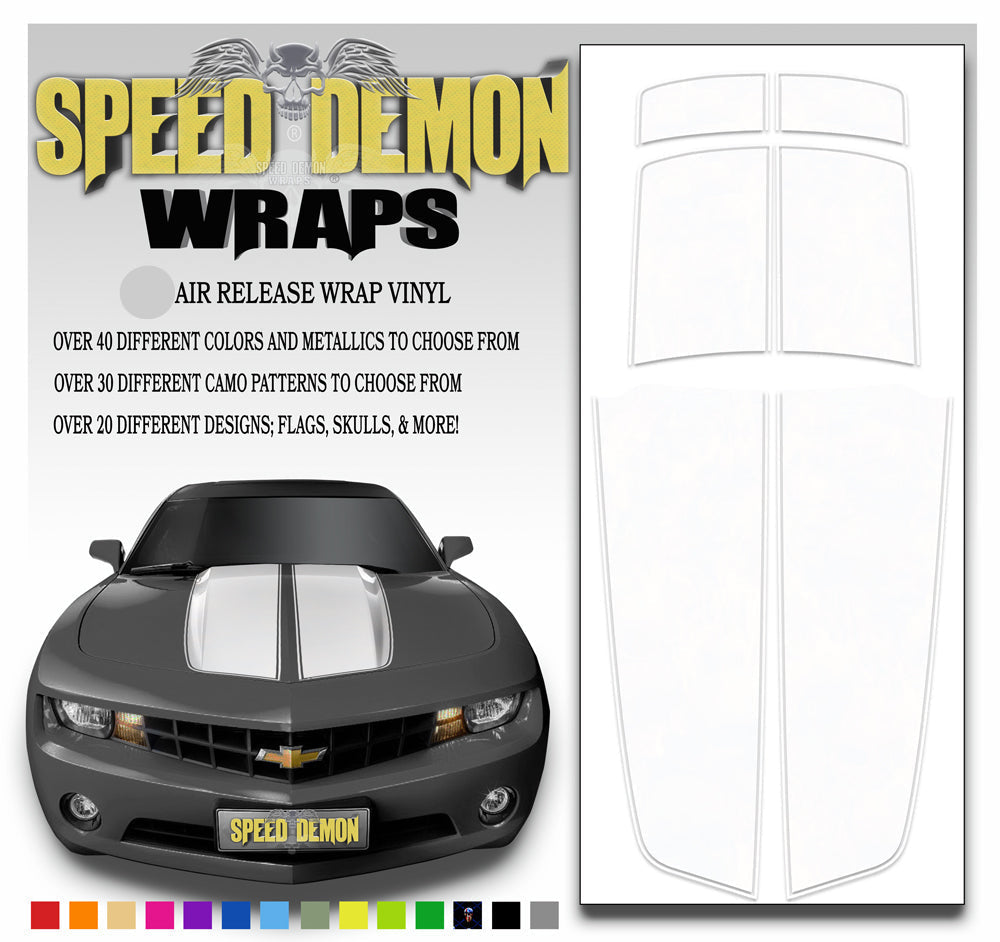 Camaro Stripes White