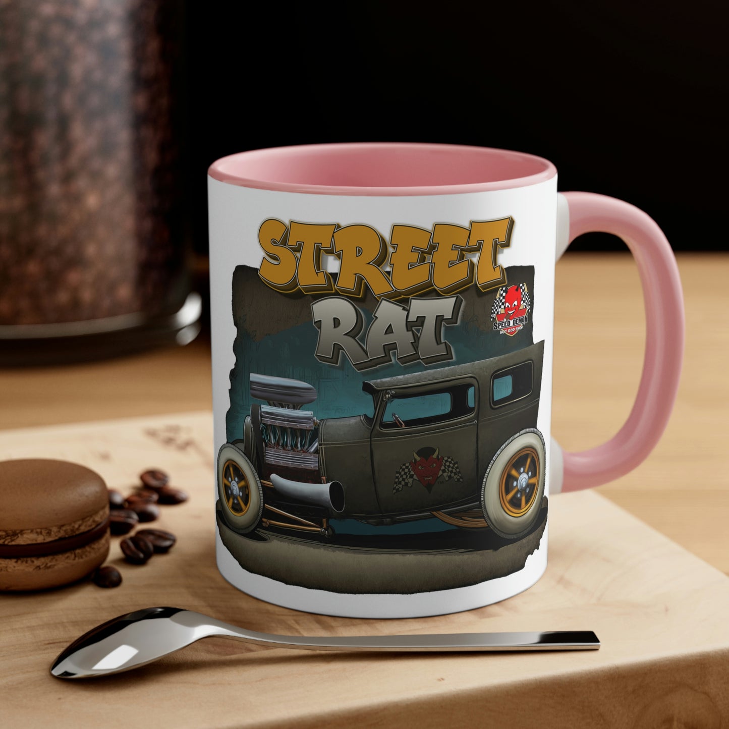 1929 Model T Rat Rod - Speed Demon Hot Rod Shop Accent Coffee Mug, 11oz C35502