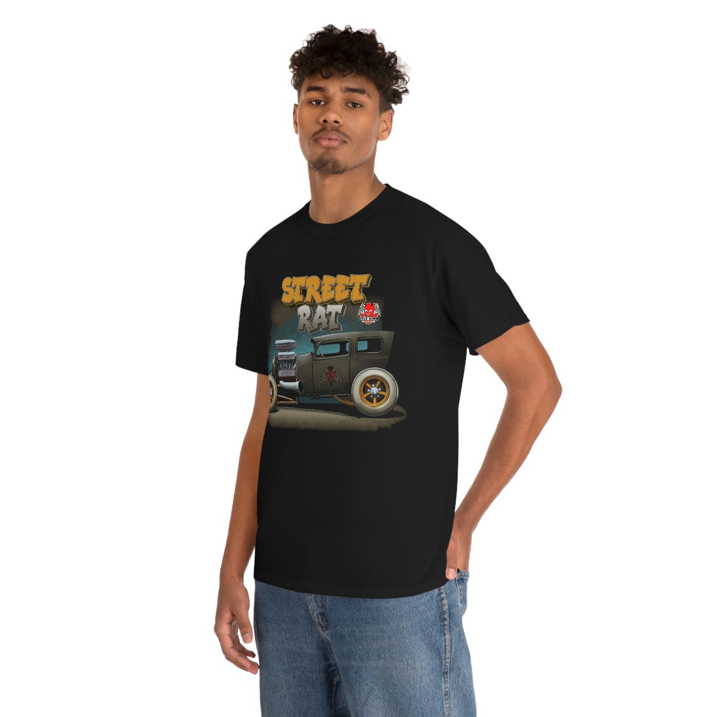 Street Rat - 1929 Model T Rat Rod Speed demon hot rod shop Kustom Kulture Tee Shirt C35502