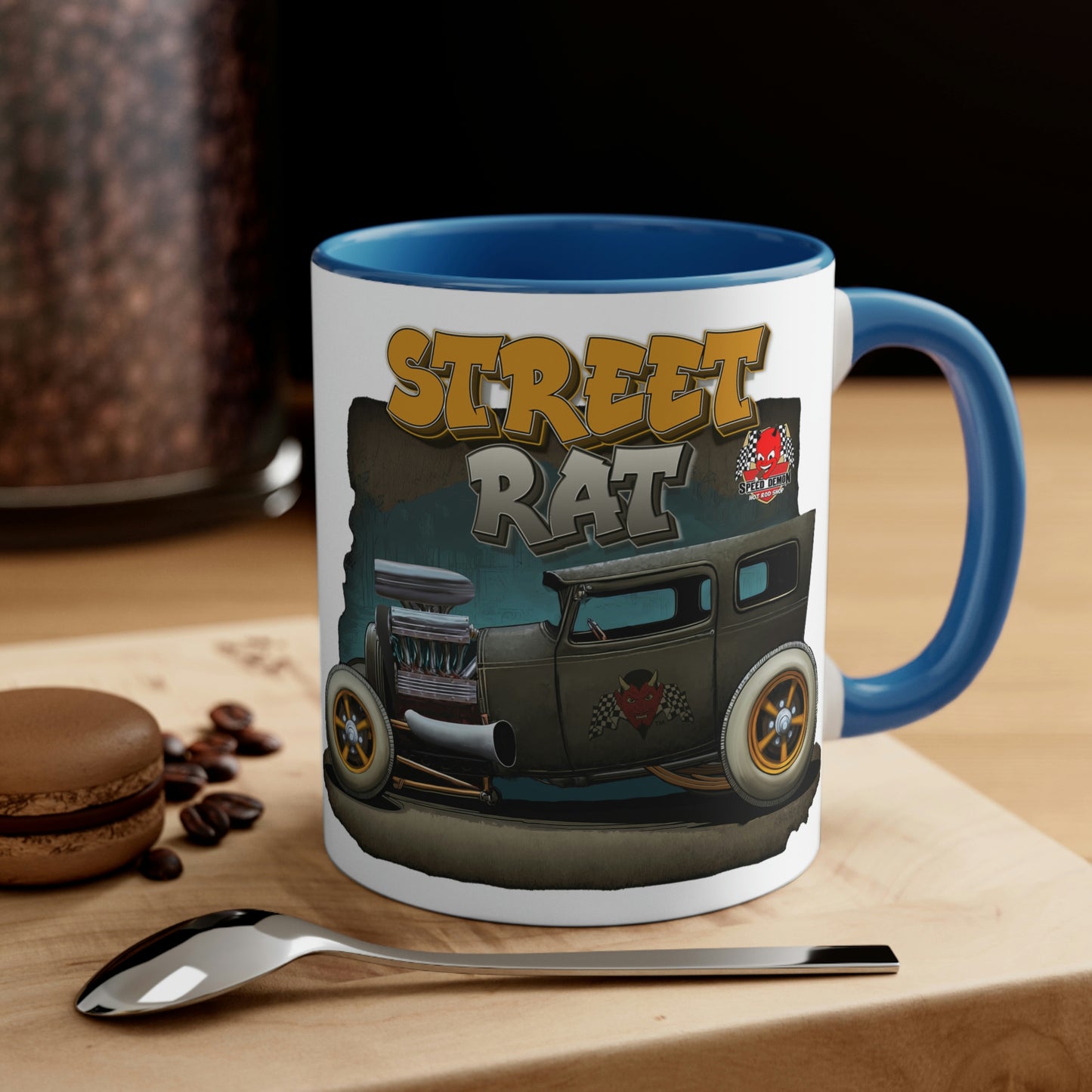 1929 Model T Rat Rod - Speed Demon Hot Rod Shop Accent Coffee Mug, 11oz C35502