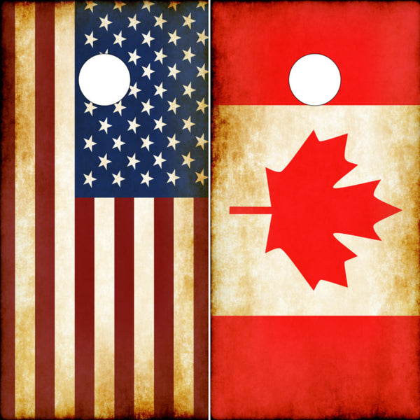 International Flag Cornhole Wraps