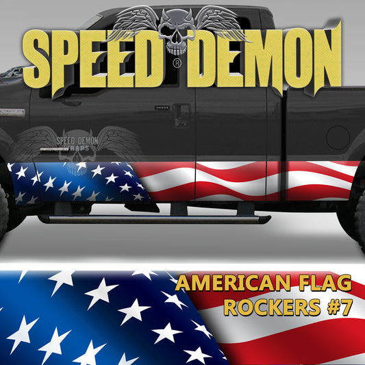 American Flag Rocker Wrap #7