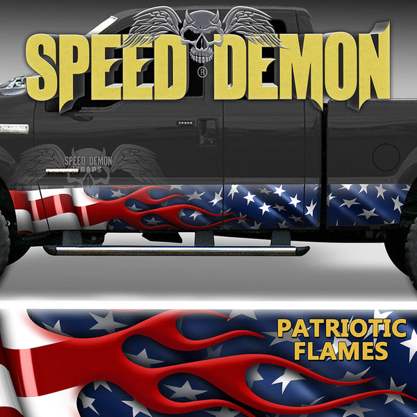 American Flag Rocker Wrap