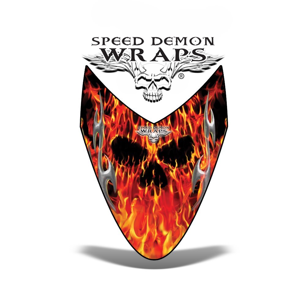 ARCTIC CAT HOOD GRAPHICS WRAP M SERIES CROSSFIRE - Speed Demon Wraps