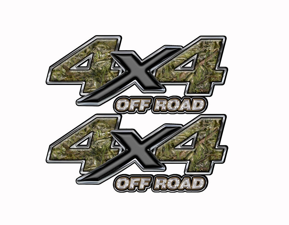 4x4 OFF ROAD Truck Bed Camo Decal Bass Fishing Camouflage – Speed Demon  Wraps