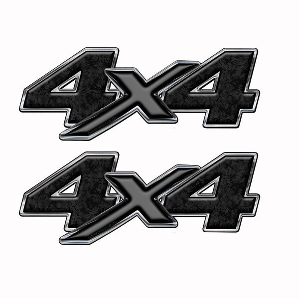 4x4 Truck Bed Camo Graphics -Black Digital Camouflage (Copy) - Speed Demon Wraps