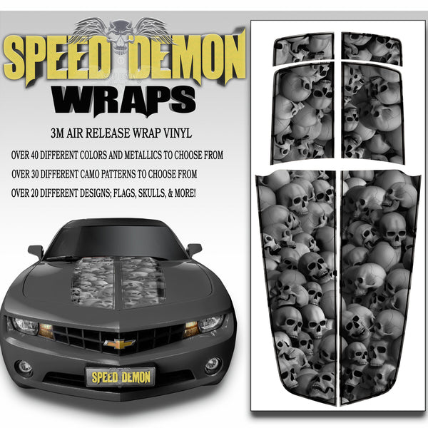 2010-2015 Camaro Stipe Kit with Black Pinstripe