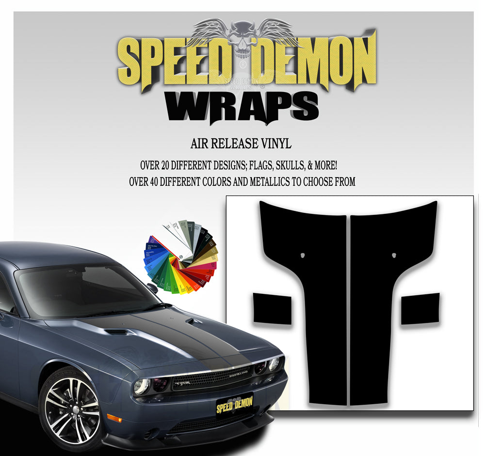 Dodge Challenger Hood Blackout