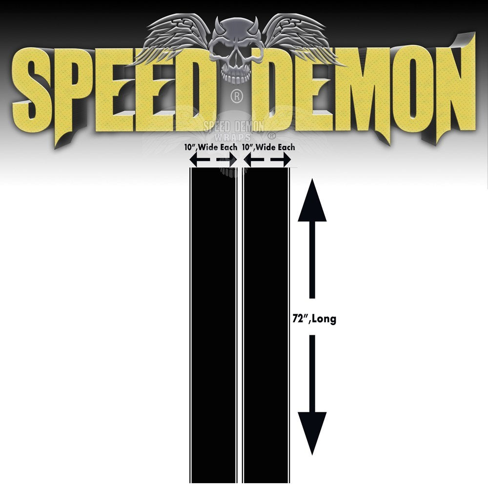 Ford F-150 Racing Stripes BA - Speed Demon Wraps
