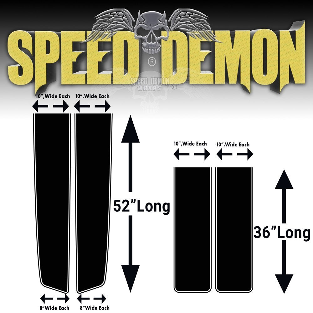 Ford F-150 Racing Stripes BA - Speed Demon Wraps