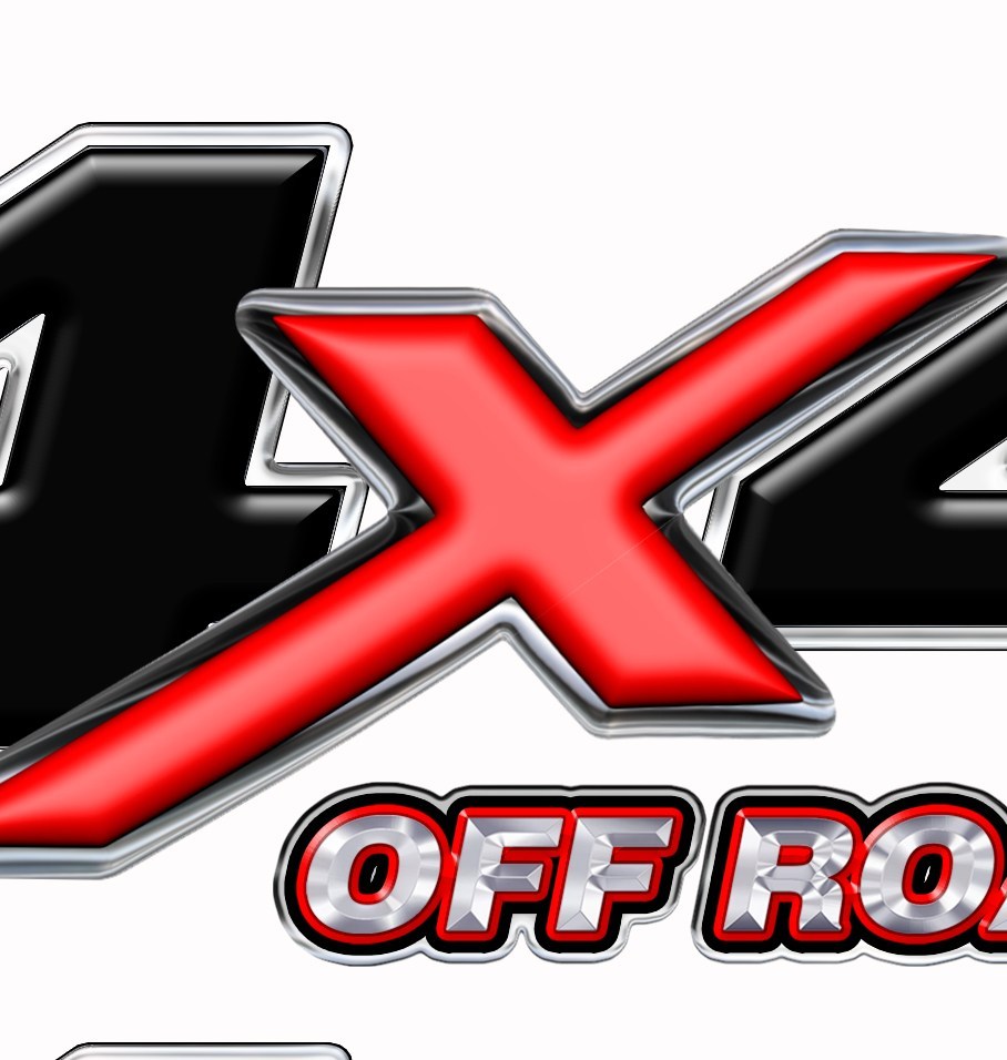 4X4 Decals Red - Speed Demon Wraps