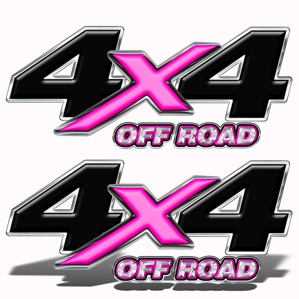4X4 Decals Pink - Speed Demon Wraps