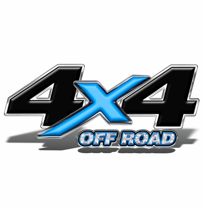 4X4 Decals Blue (Copy) - Speed Demon Wraps