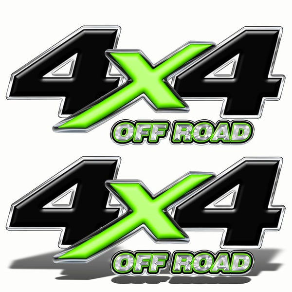 4X4 Decals Green - Speed Demon Wraps