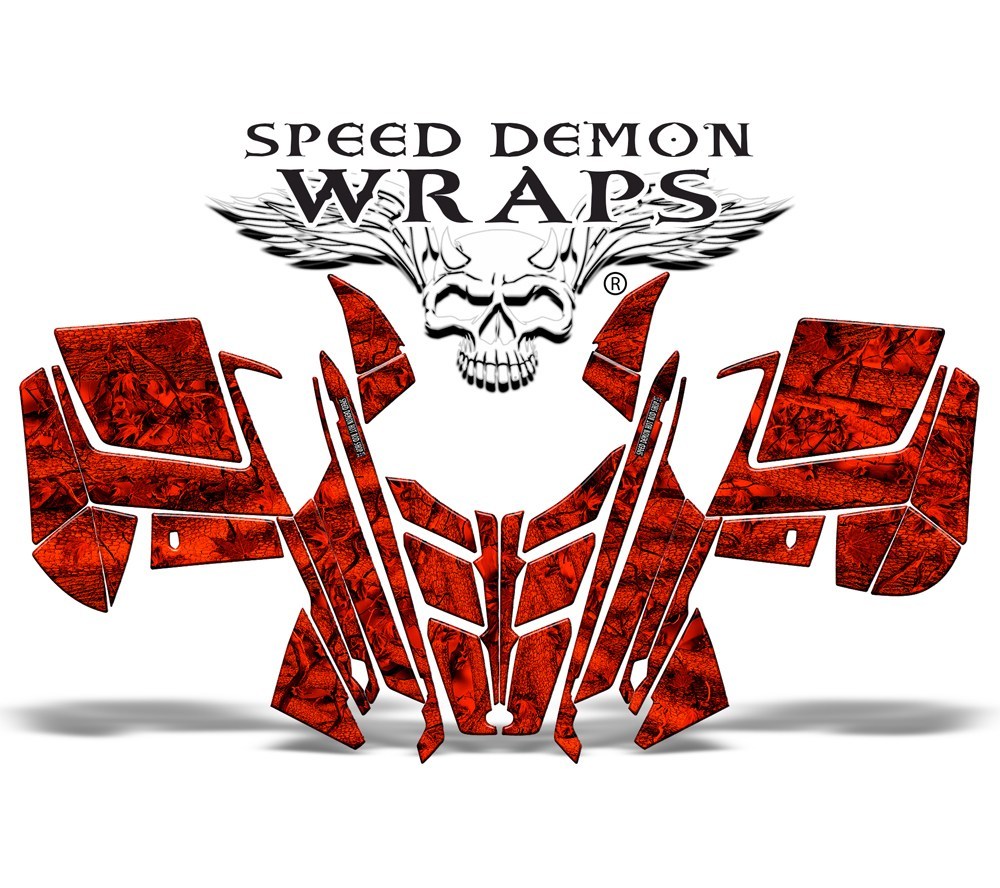 PRO RMK BLAZE CAMOUFLAGE WRAP - Speed Demon Wraps