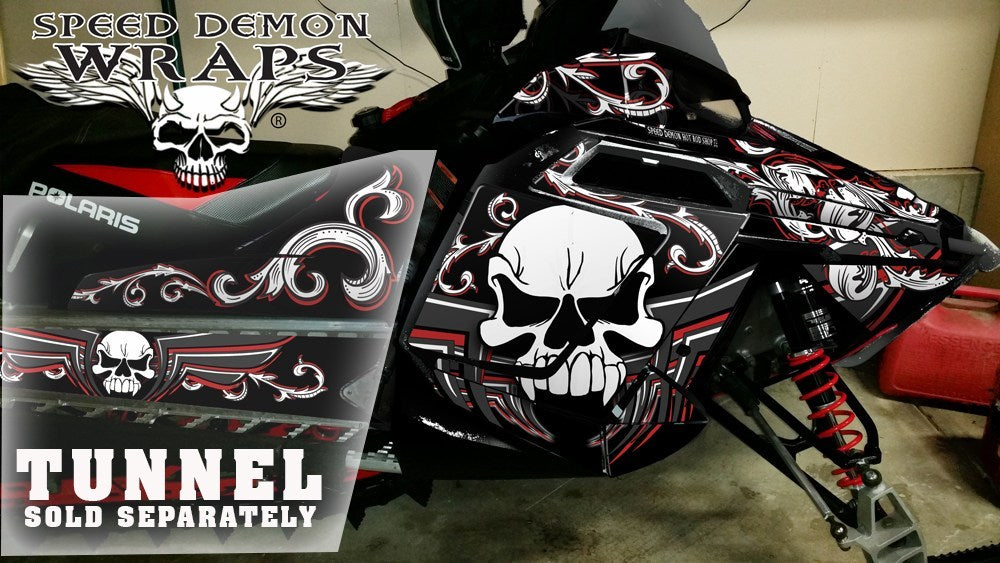 Pro RMK RUSH WRAP - SPEED DEMON RED SKULLEN - Speed Demon Wraps