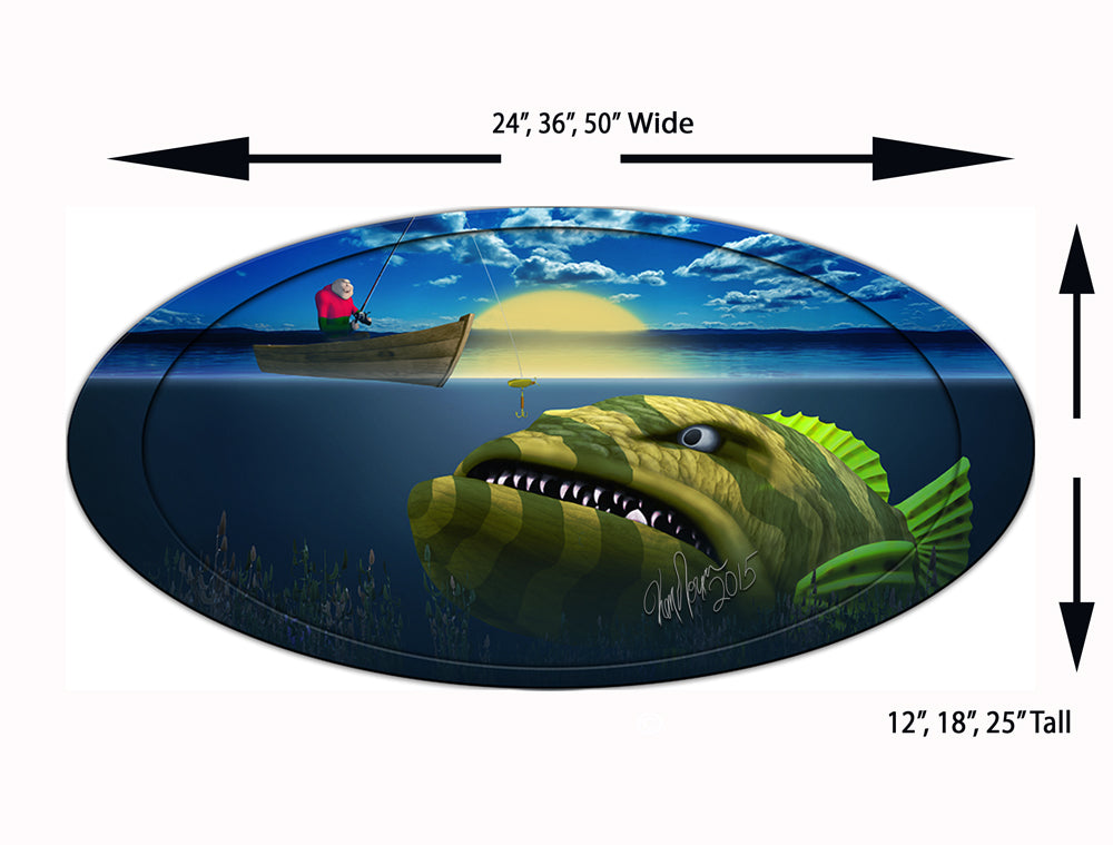 5th Wheel Trailer Graphics Gone Fishing