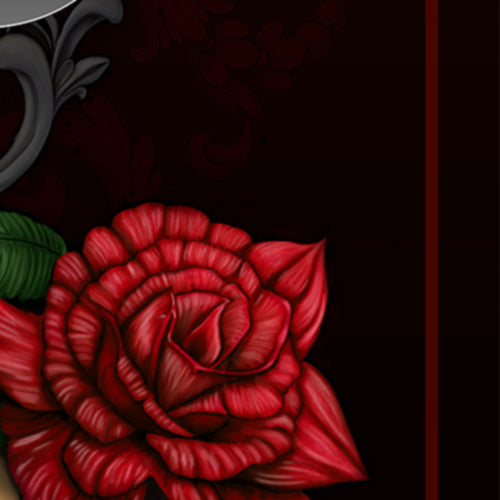 Skull N Roses Cornhole Wraps