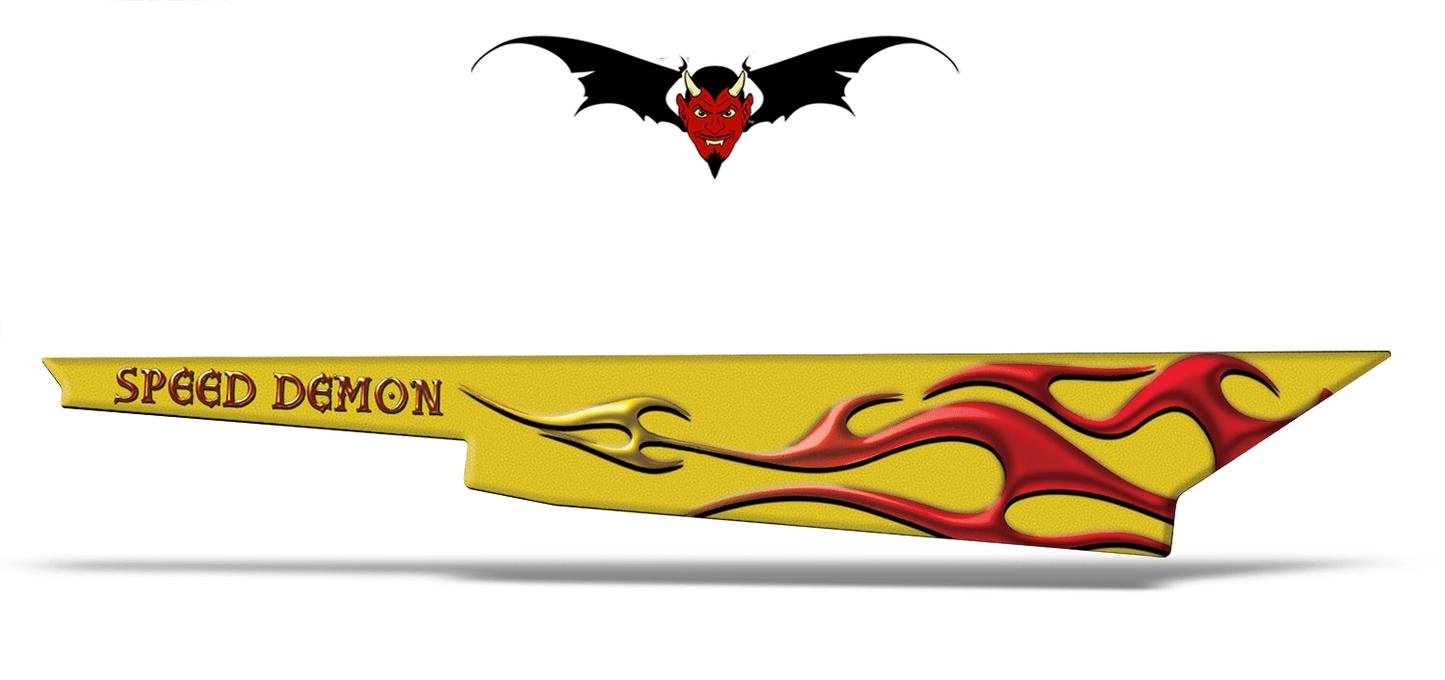 Sled Side Tunnle wraps Hot Rod Yallow Candy