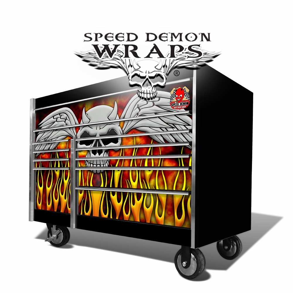 Snap On Tool Box Graphics Wrap Skins