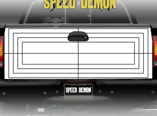 Up load Your own Design Tailgate Wrap