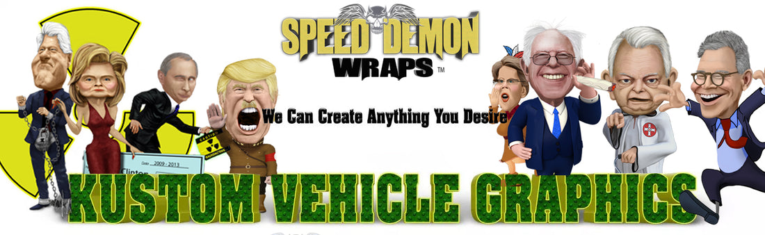 Custom Caricatures – Speed Demon Wraps