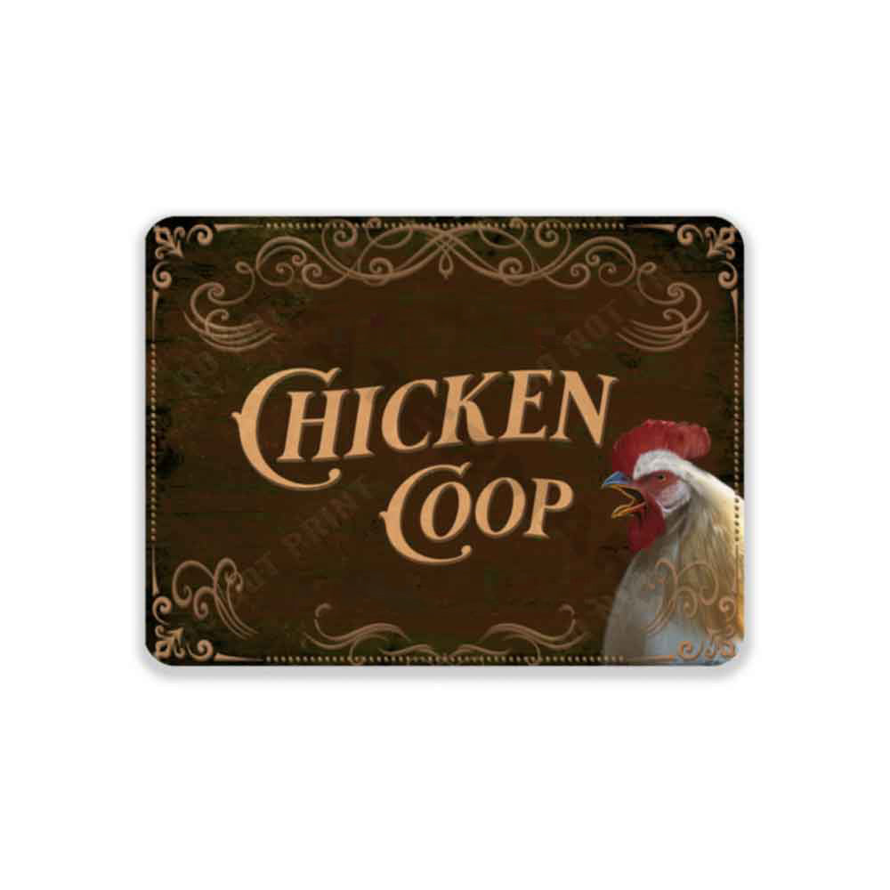 Customize Your Own Chicken Coop Sign