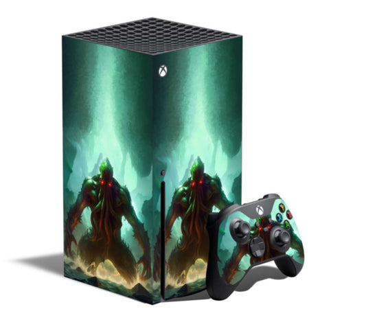 Xbox Console Wrap - Cthulhu Awakened in R'lyeh - Series X