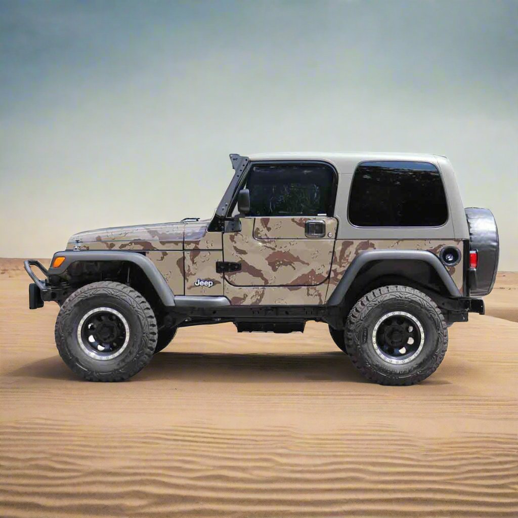 Per-cut Jeep Desert Wrap Kit