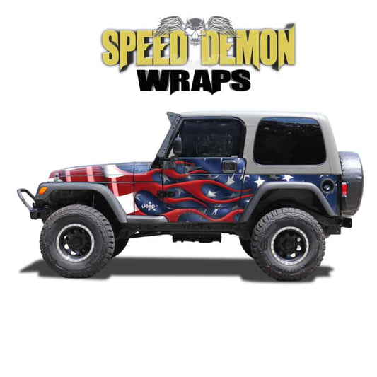 Flaming-American-Flag--Jeep-Wrangler-TJ-Trail-Armor-Wrap-Kit-2