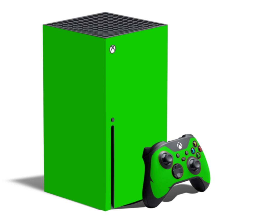 Xbox Console Wrap - Bright Green - Series X