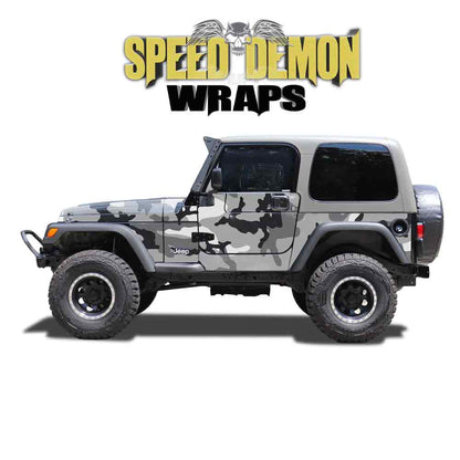 Urban Camo - Trail Armor For Jeep Wrangler TJ 1996-2006