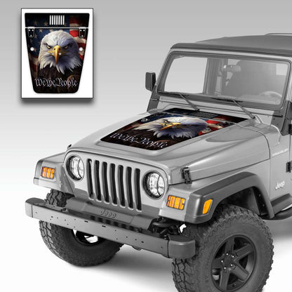 Jeep Wrangler Hood Stripe Kit - We The People 1997- 2006 TJ